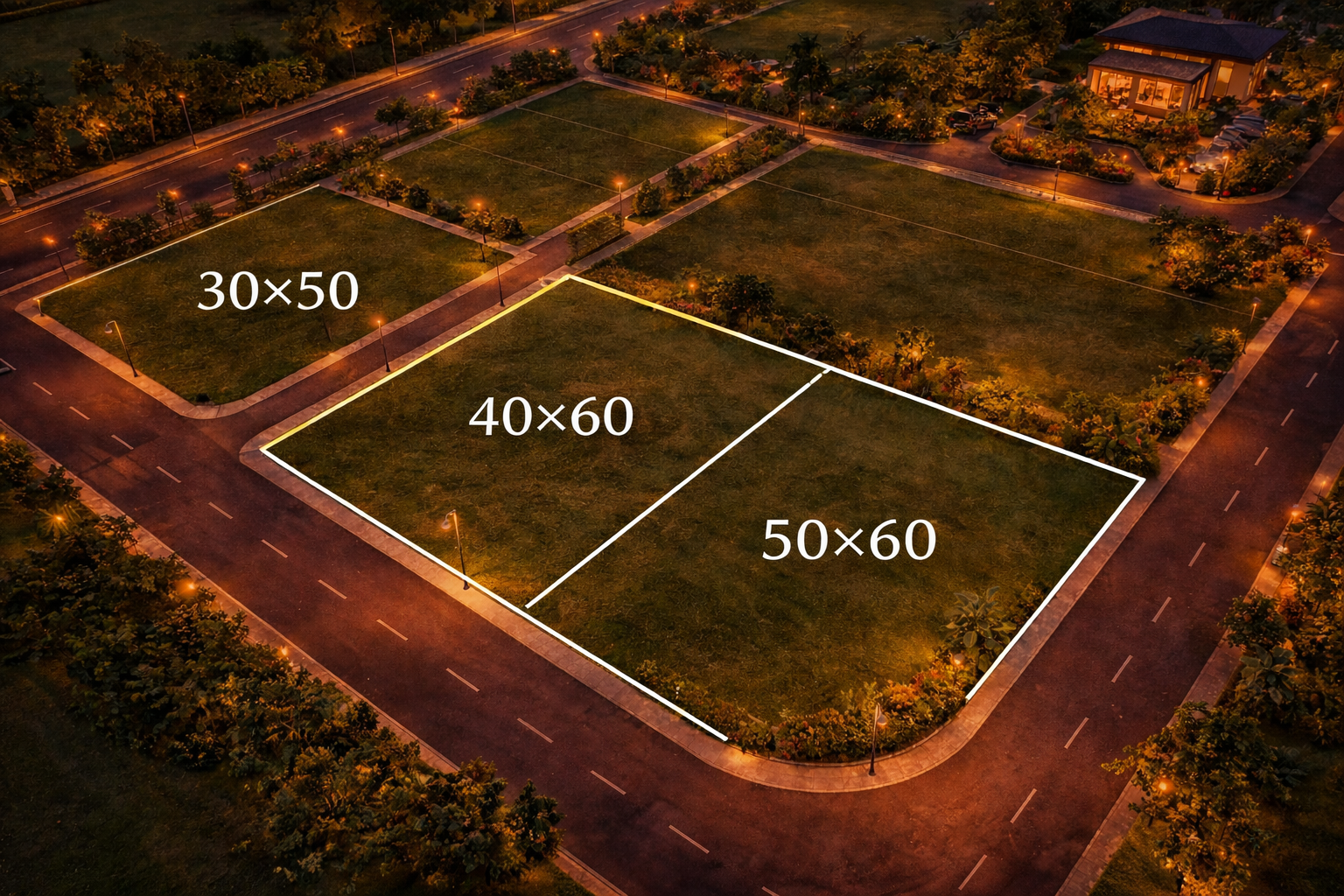 Plot Sizes and Pricing