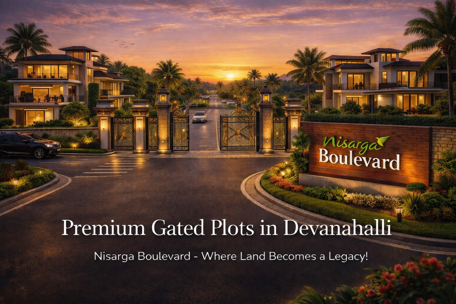 Premium plots in Devanahalli near Bangalore Airport